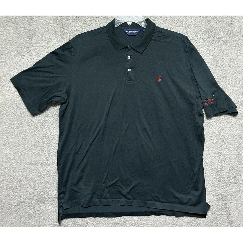 Polo Golf Ralph Lauren Mens Shirt XL Chenal Country Club‎ Embroidered Athleisure